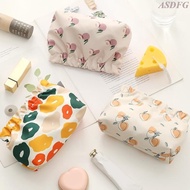 Make Up Kit Beauty Organizer Small Travel Size Handy Pouch Bag for Cosmetics Printed Design [ZA]