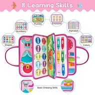 Educational Quiet Book Felt Busy Book