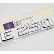 MERCEDES W212 TRUNK ALPHABET (E250)