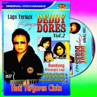 KASET ORIGINAL VCD LAGU KARAOKE DEDDY DORES-LAGU DEDDY DORES KARAOKE-KASET DEDDY DORES-LAGU DEDDY DO