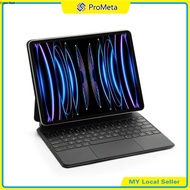 Papan Kekunci Magnetik Magnetic Floating Keyboard for Ipad10 Air 6 11"M2 2025 M3 Air 4 5 Pro 11 13  