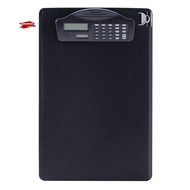 Multifunctional Clipboard with Binder Calculator Writing Pad Pen Slot & Scale for A4 Paper File Suit