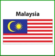 Malaysia Flag 3x6ft Bendera Malaysia 3x6ft Woolen