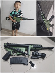D.Cobra Pistolan M301 Bonus Peluru Bb isi 400 Butil Tembak Tembakan Anak mainan tembakan kokang