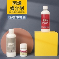 Acrylic Paint Blender Cleaner Thinner Fluid Violence Bear Media Fluid Brightening Brightening Matte 