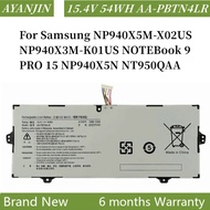 AA-PBTN4LR BA43-00 Laptop Battery For Samsung NP940X5M-X02US NP940X3M-K01US NOTEBook 9 PRO 15 NP940X