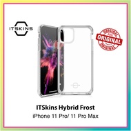 ITSkins Hybrid Frost for iPhone 11 Pro / 11 Pro Max - Clear / Black * Protection Case * Shockproof *