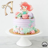 Disney Princess Ariel Cake 8''