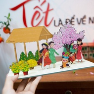 2. 3D Wooden Tabletop Model CNY – Meaningful Gift CNY 2026