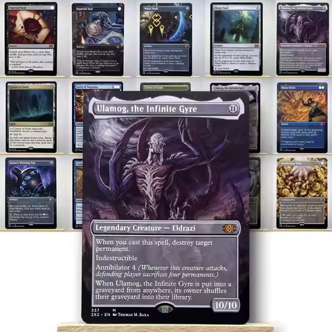 2X2 HOLO9-001 Tcg Proxy Cards Phyrexian Altar Imperial Seal Mana Vault Dockside Extortionist Damnati