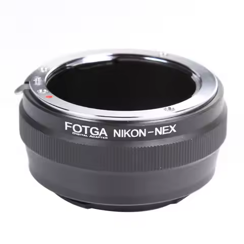 FOTGA Lens Adapter Ring for Nikon AI Lens to Sony E-Mount NEX-7 6 5N A7 A7S A7R II A6500 A6300 Camer
