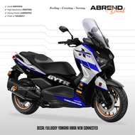 AxeDecal Fullbody Yamaha Xmax New Connected Livery Graphic GYTR Custom Motorcycle Sticker/ X-max Sto