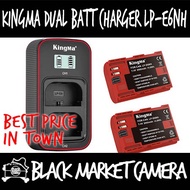 [BMC] KingMa LP-E6HN Dual Battery/Charger (Canon EOS R R5 R6 5D4 5D3 5D2 6D 6D2 7D 7D2 90D 80D 70D 60D) *Free 2x Cases