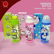 (7.A4)Children's Drinking Bottle with Head Character