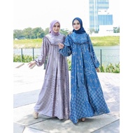 BJ Gamis ZULINA Maxi Motif Fashion muslimah