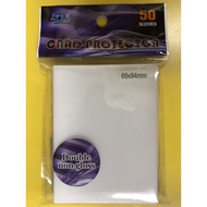 Twin Card Holder Matte Transparent White 69x94mm 50 Sheets