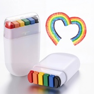 2 Pieces Set Rainbow Proud Face Painting-Proud Rainbow Flag Makeup Stick, Used for Proud Parade, Pro