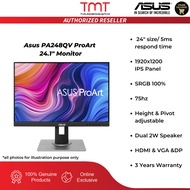 Asus PA248QV ProArt 24.1" Monitor | 5ms | 16:10 (1920x1200) | 75Hz | IPS Panel | HDMI & DP & VGA & U