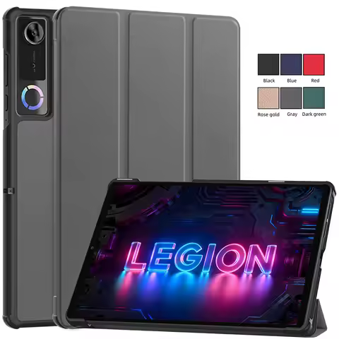 For Lenovo Legion Y700 Gen 5 Case Trifold Magnetic PU Leather Hard Smart Cover For Lenovo Y700 2026 