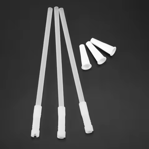 JKQZ Straws Compatible Gallon Water Bottle , Reusable Adjustable Straws for 1000Ml/2000Ml Jug, 3 Str