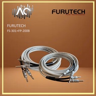 Furutech FS-301 Speaker Cable + FP-200B (Rohdium)Banana Terminal / Pair (14 AWG)