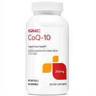 GNC - 天然輔酶CoQ10 200毫克60粒 平行進口 (有效期:01/2027)