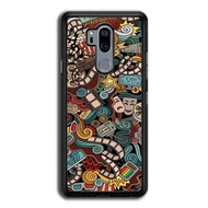 HP Custom Hardcase Case LG G7 G8 G8X Velvet ThinQ 5G Movie Doodle AB1106 Case Cover