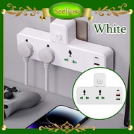 T-ADAPTOR 3 Pin Socket Extension Plug Extension Plug  3-Pin Wall Socket Plug With  USB PORT Type C
