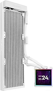Lian Li HydroShift II LCD-S 360N All In One CPU Cooler – 360mm Radiator, 3.4” IPS LCD Display, Integ