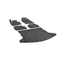 Tailor-made boot liner and rubber floor mats suitable for Mazda CX-5 from 2017 + belt protector