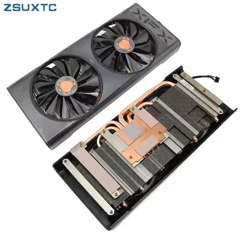 RX5500XT Graphics card radiator，For XFX Radeon RX 5500 XT 8GB Thicc II Graphics card radiator