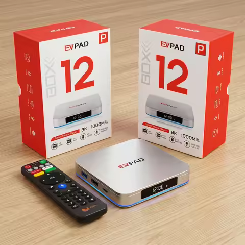 [Genuine]Latest EVPAD12P Overseas Version 4G 64G 8k pro tv box hot in Singapore Malaysia Korea Japan