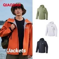 Qiaodan Shanshen Man Stormtrooper Jacket Explosion Proof Rain Grade Mountaineering Sports Camping XC