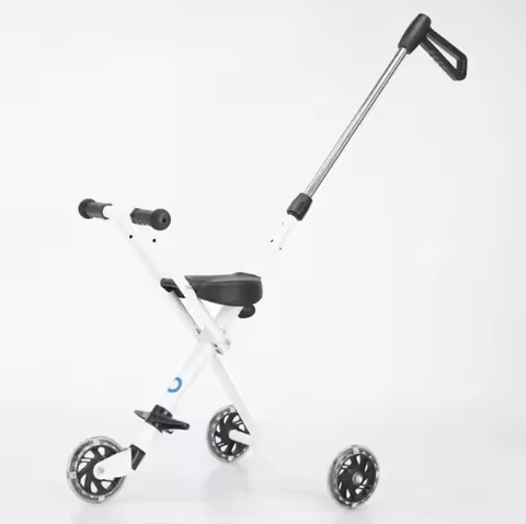 Foldable Lightweight Kids Travel Scooter For 6-12 Years Old Children Portable Outdoor Walking Slidin