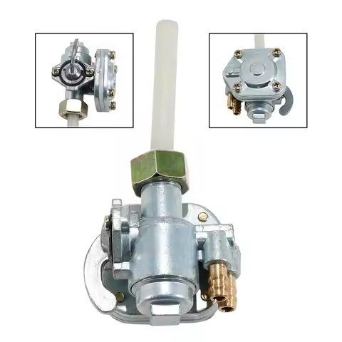 Motorcycle Gas Fuel Petcock Tap Valve Switch Pump For Yamaha LB50 LB80 Y50 Y80 U5 Step Thru U5 Newpo
