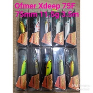 Ofmer Lure Xdeep 75F, X Deep