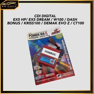 CDI RACING EX5 DREAM /W100/ W100R /KRISS100/ CT100 /DEMAK EVO Z /MR1/ BONUS POWER MAX HYPERBAND CDI