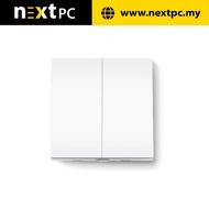 [Ready Stock] TP-Link Tapo S220 Smart Light Switch 2-Gang 1-Way / 1 Year Warranty