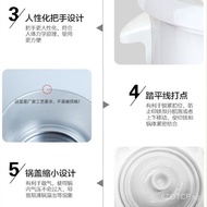 Sky（TONZE） Tianji Electric Stewpot Ceramic Inner Pot Electric Stew Pot Porridge Congee Cooking Pot Stew Pot Electric Casserole Pot1-2L3-4People5Use Home Intelligence10N