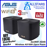 ASUS ZenWiFi XD4S (2pcs pack) Wireless AX1800 Dual Band Mesh WiFi 6 System XD4S-(2-PK) (Warranty 3ye