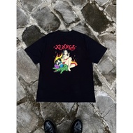 TSHIRT ORIGINAL VTG Y2K XLARGE FIRE WOMEN PARODY