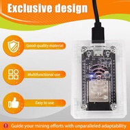 BTC Miner Solo Lottery Miner 55KH/S Bitcoin BTC Miner Asic Mining Low Power with Acrylic Case for Ho