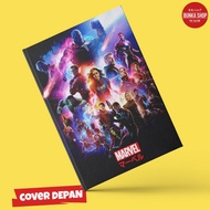 Marvel Avengers End Game D Hardcover A5 Notebook Cheap Journal Agenda Planner
