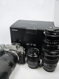 Fujifilm XT3 銀色 Tamron 18-300mm Fujifilm 35mm F1.4 60mm f2.4 R Macro 10-24mm f4