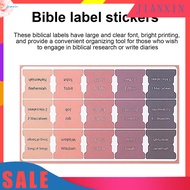  Journaling Supplies Bright Printing Bible Labels Stylish Boho Bible Label Stickers Print Easy to Apply Durable Design Earth Tone Gold Foil Tabs Perfect for Southeast