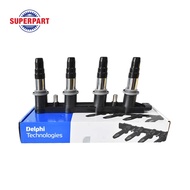 คอยล์หัวเทียน CRUZE ปี 11-15 1.8B 2H0 DELPHI ไม่มีโมดุล (CE87662) (ราคาต่อ 1 ชิ้น)