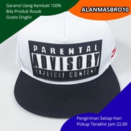 KATUN Adult Hip Hop Snapback Hat Paretal Advisory Explicit Style Trendy Current Flat Visor Adjustabl