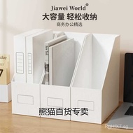 Desktop File Rack Storage Paper Books Vertical File Folder Thickened Desk File Box Storage Box Stora