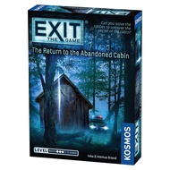 EXIT: The Return to The Abandoned Cabin | EXIT: The Game - A Kosmos Game | Family-Friendly, Card-Bas