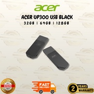 [Acer UP300 New-gen USB 3.2] Gen 1 Flash Drive -[ 32GB | 64GB | 128GB] [Black]